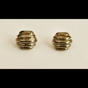 Handmade Sterling Silver Pierced Earrings